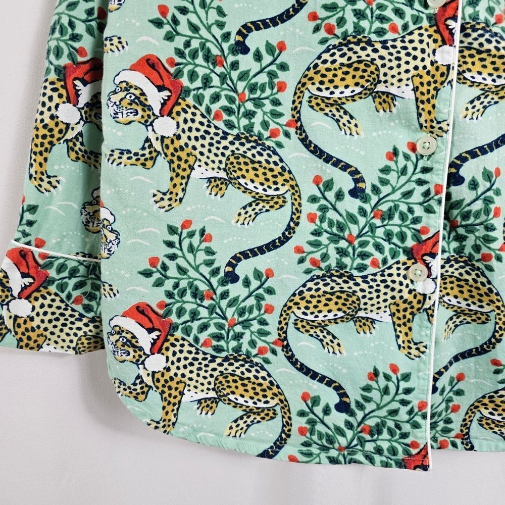 Printfresh Holly Jolly Bagheera Shorts Sleep Set in Green - Size XS - Picture 6 of 15